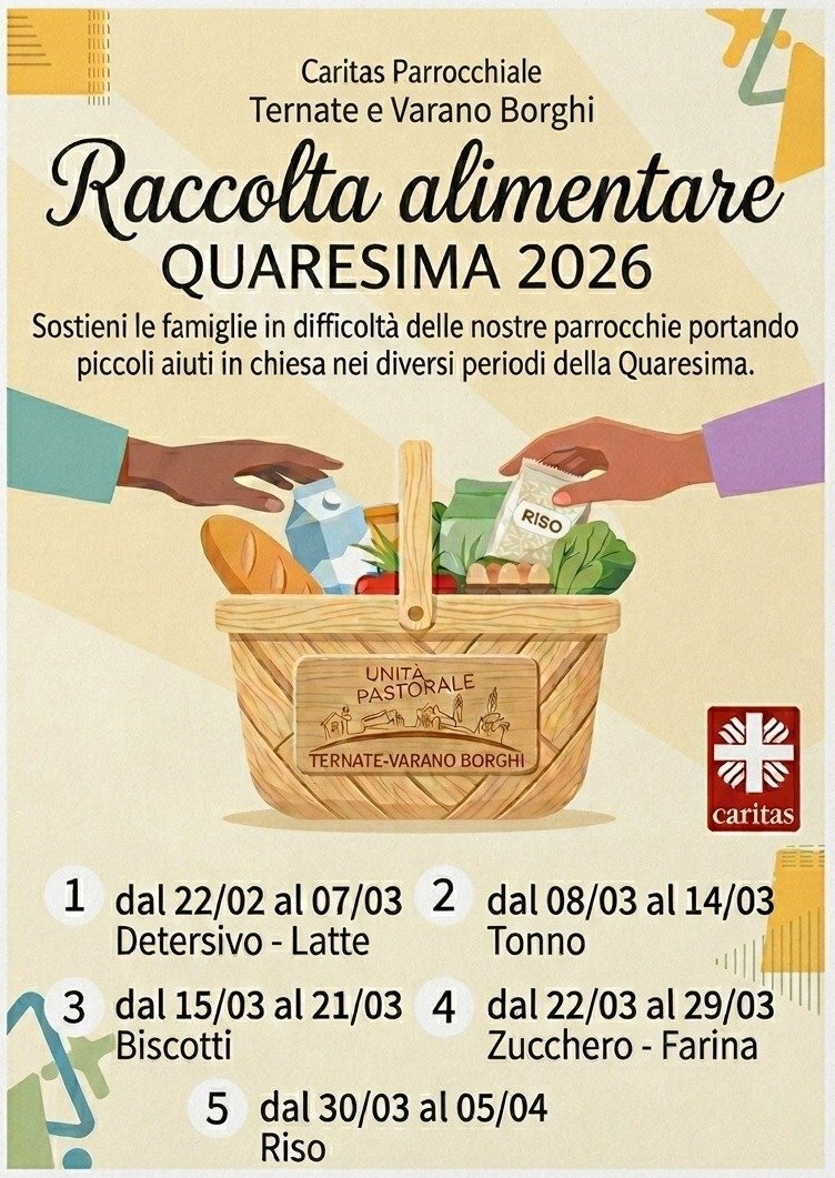Caritas Quaresima 2026