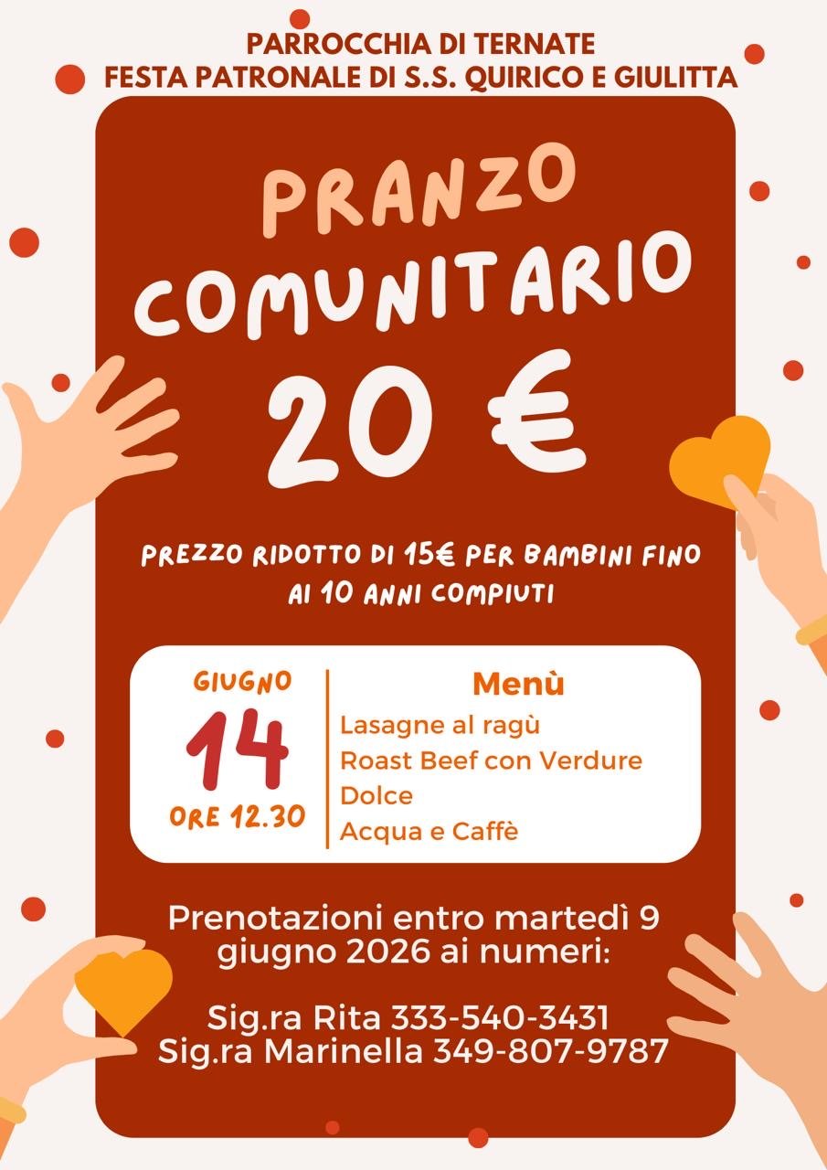 Reclutamento coro Ternate